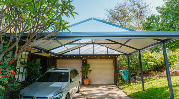 Dutch gable carport perth design example