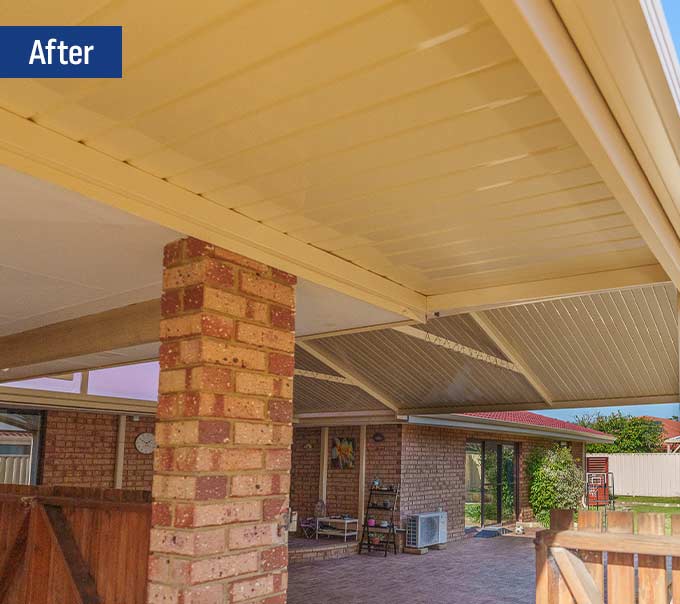 Gable & flat leeming after