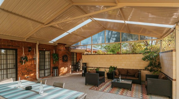 large gable alfresco patio perth design example