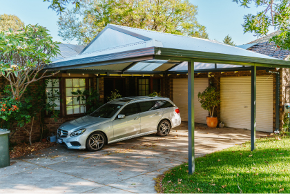 Gable patio